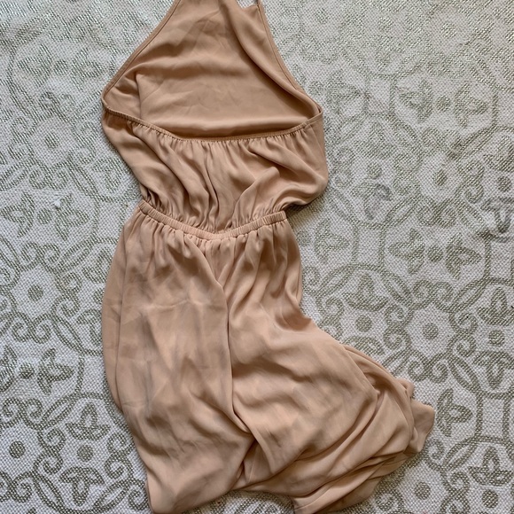 Show Me Your Mumu Pink Heather Chiffon Halter Gown - Picture 8 of 8